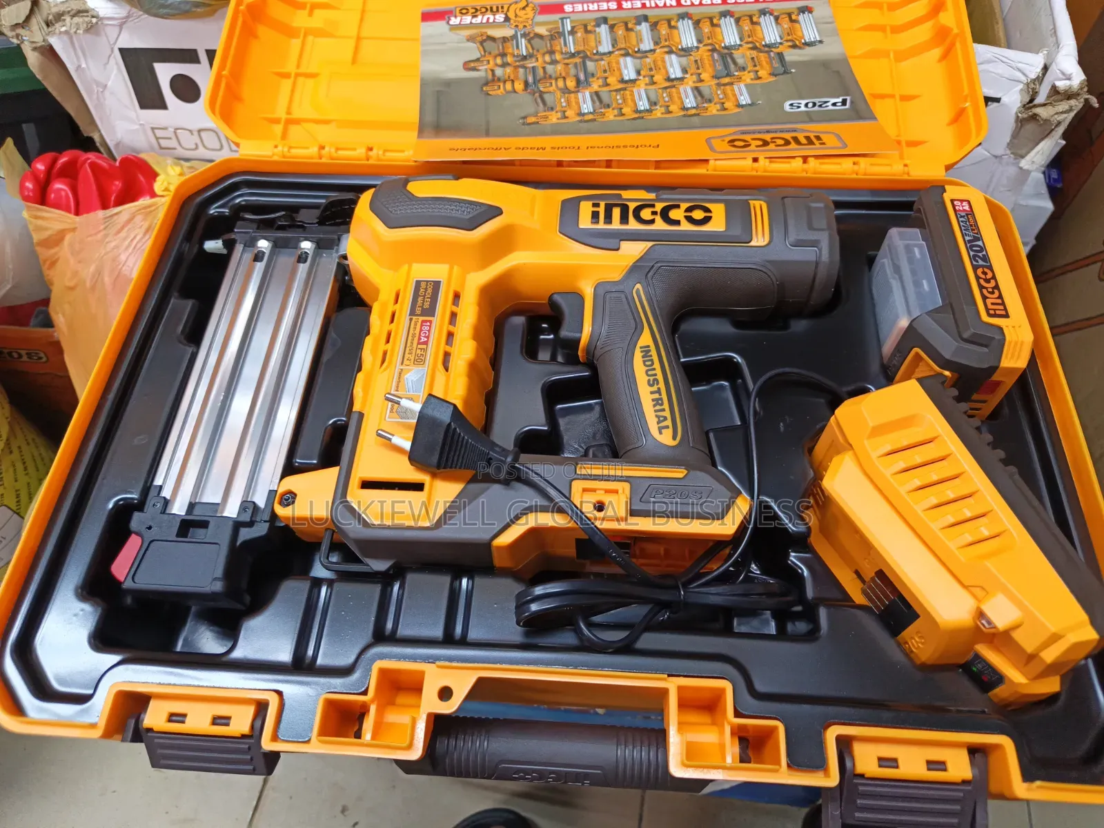 50mm Cordless Brad Nailer