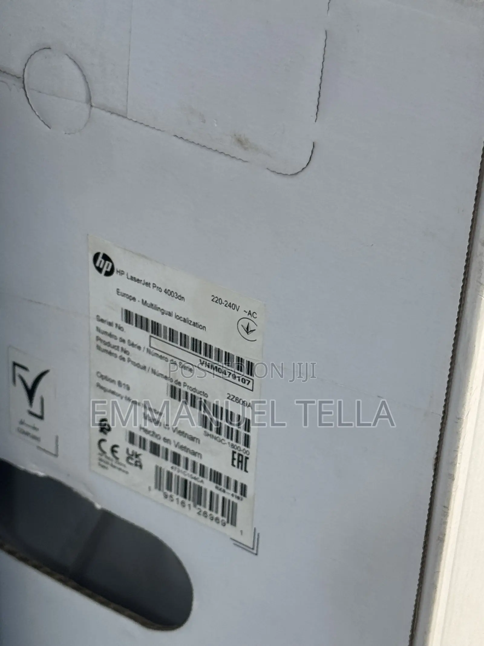 HP Laserjet Pro 4003dn Printer