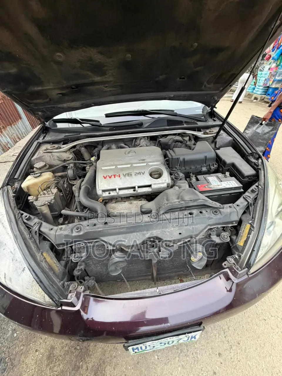 Lexus ES 330 Sedan 2004 Burgundy