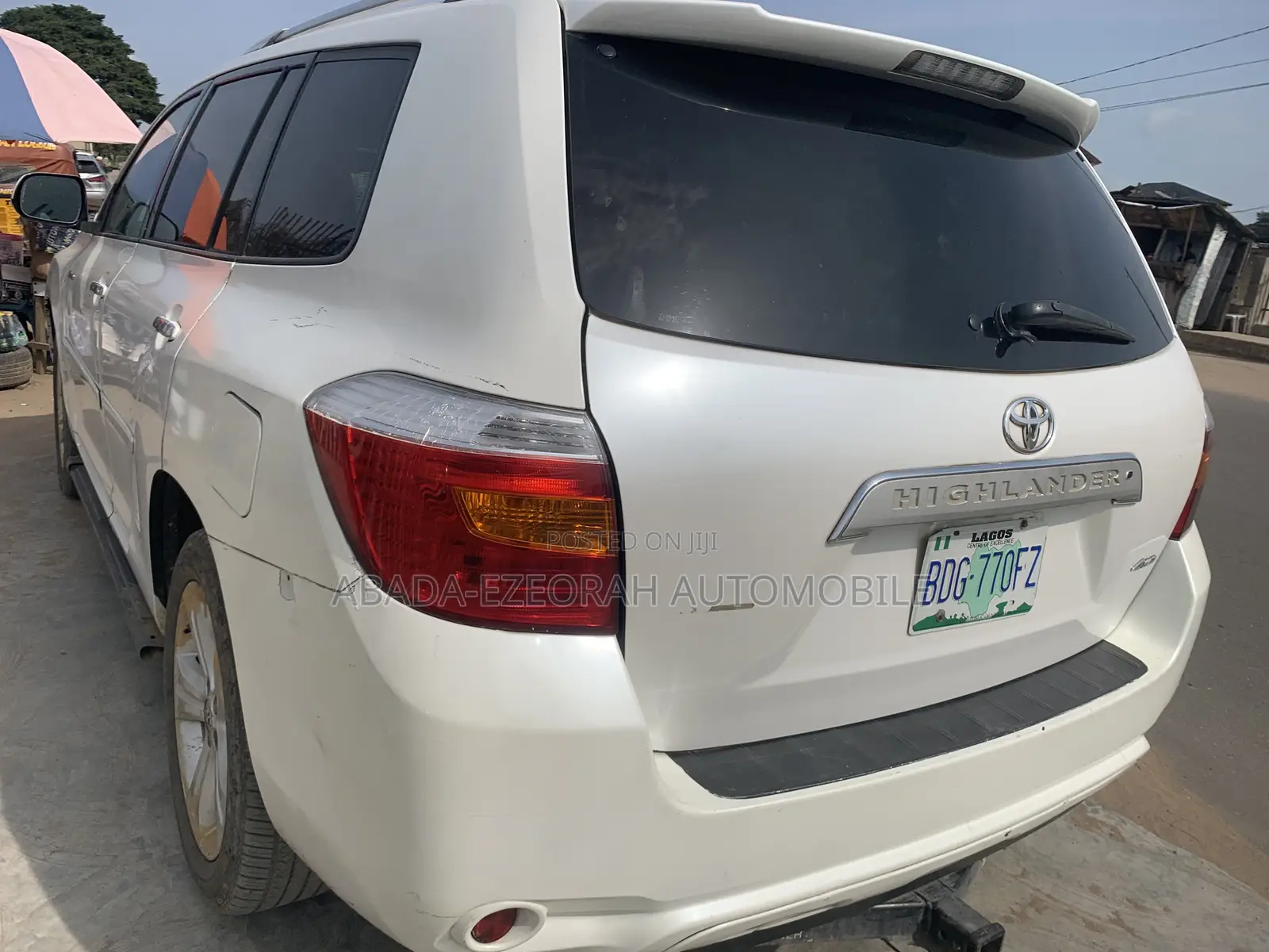 Toyota Highlander Limited 2010 White
