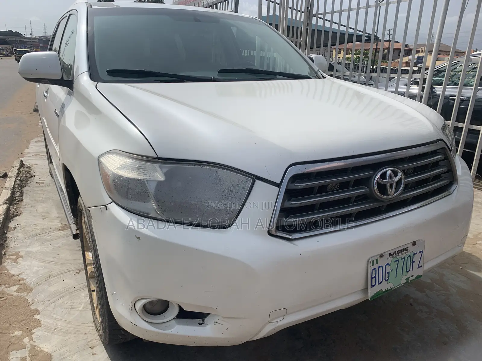 Toyota Highlander Limited 2010 White