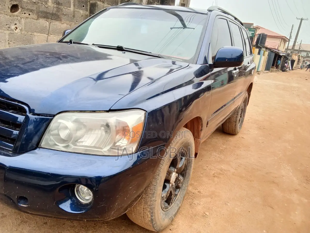 Toyota Highlander 2004 Blue