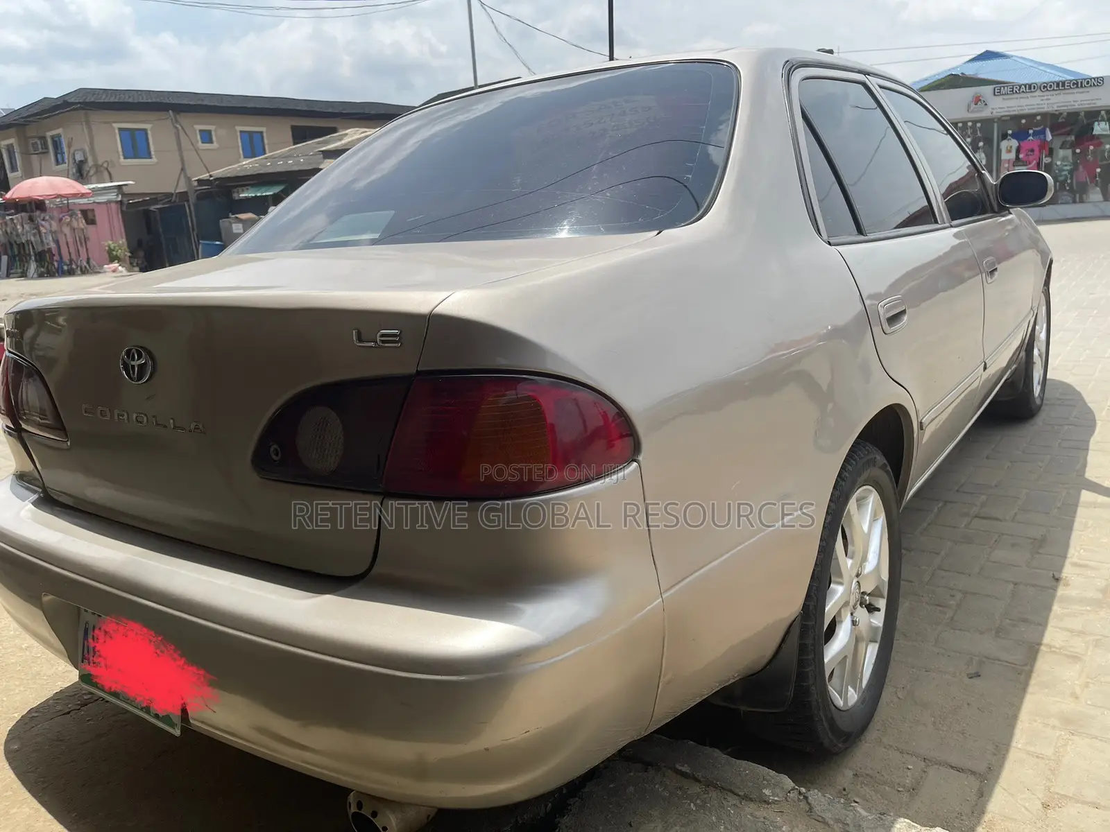 Toyota Corolla 2002 Gold