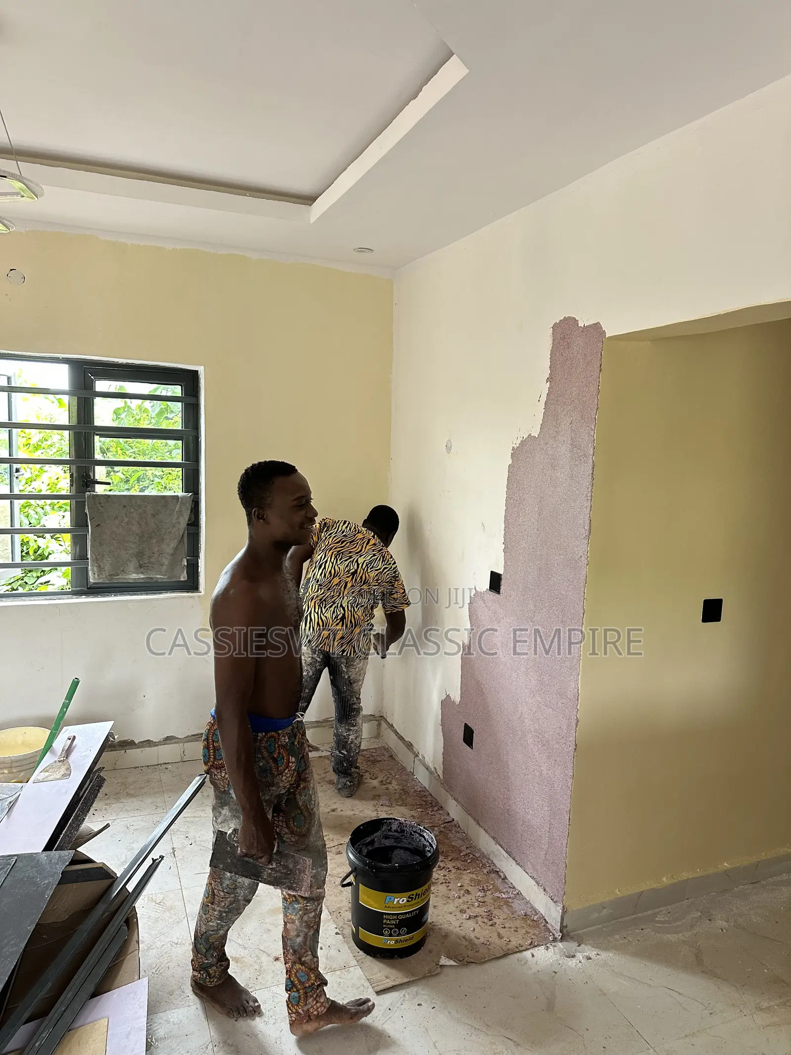 Painter in Ibadan