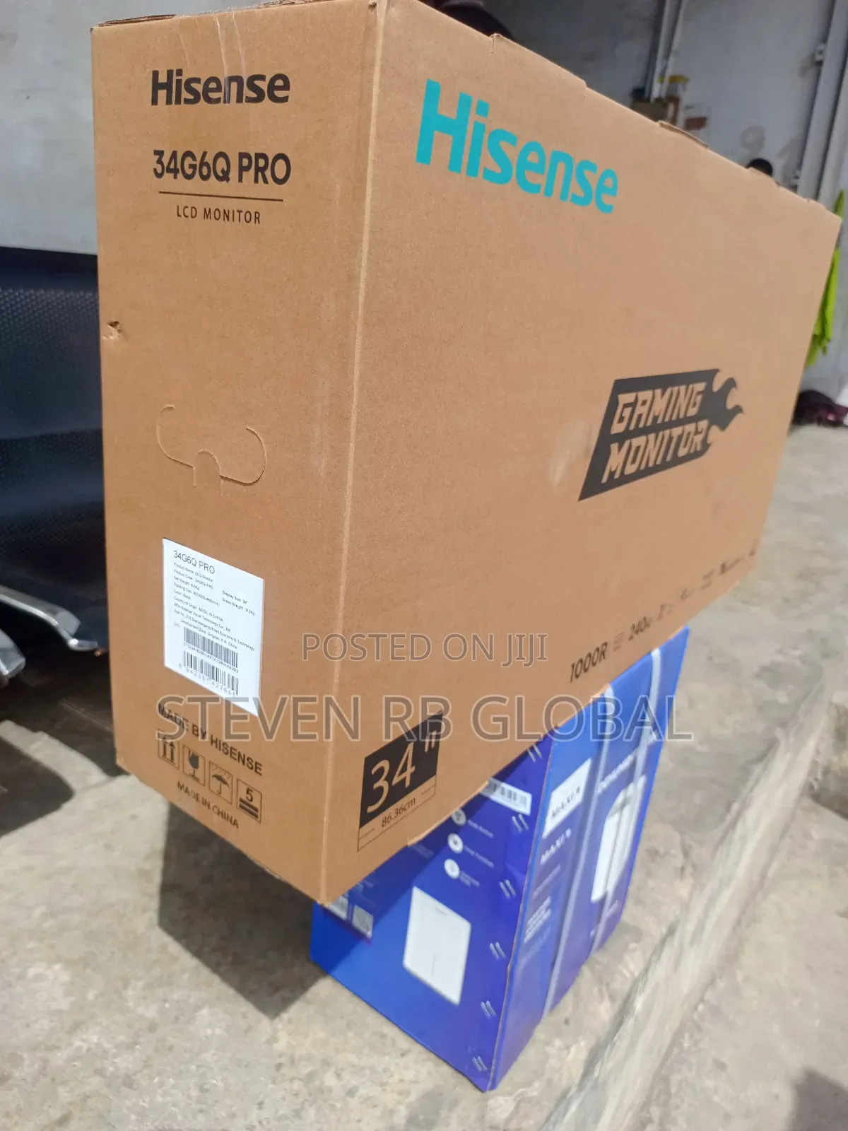 Hisense 34” 240hz Curved Gaming Monitor | Mon34g6qpro