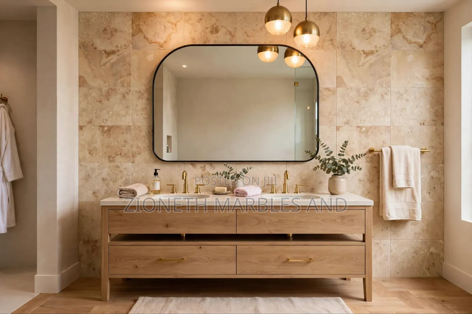 Spanish Travertine Marble Tiles