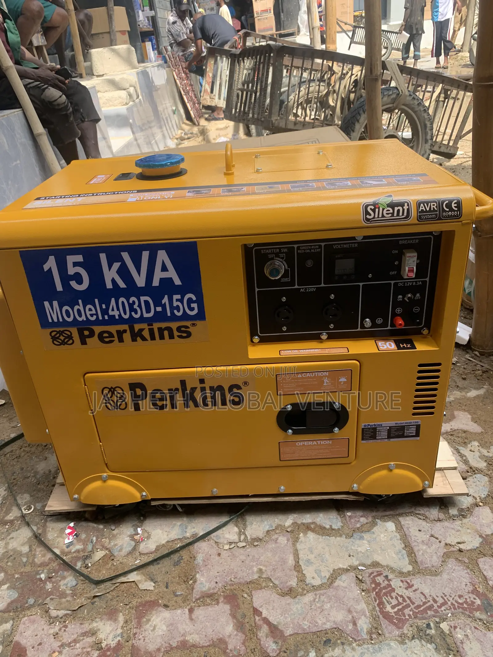 Perkins 15kVA Diesel Generator 50Hz – Quality Power for Commercial