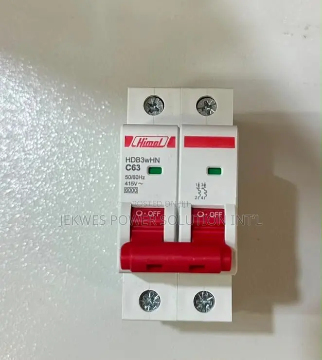 Original 2Pole 63A MCB Breaker Himel