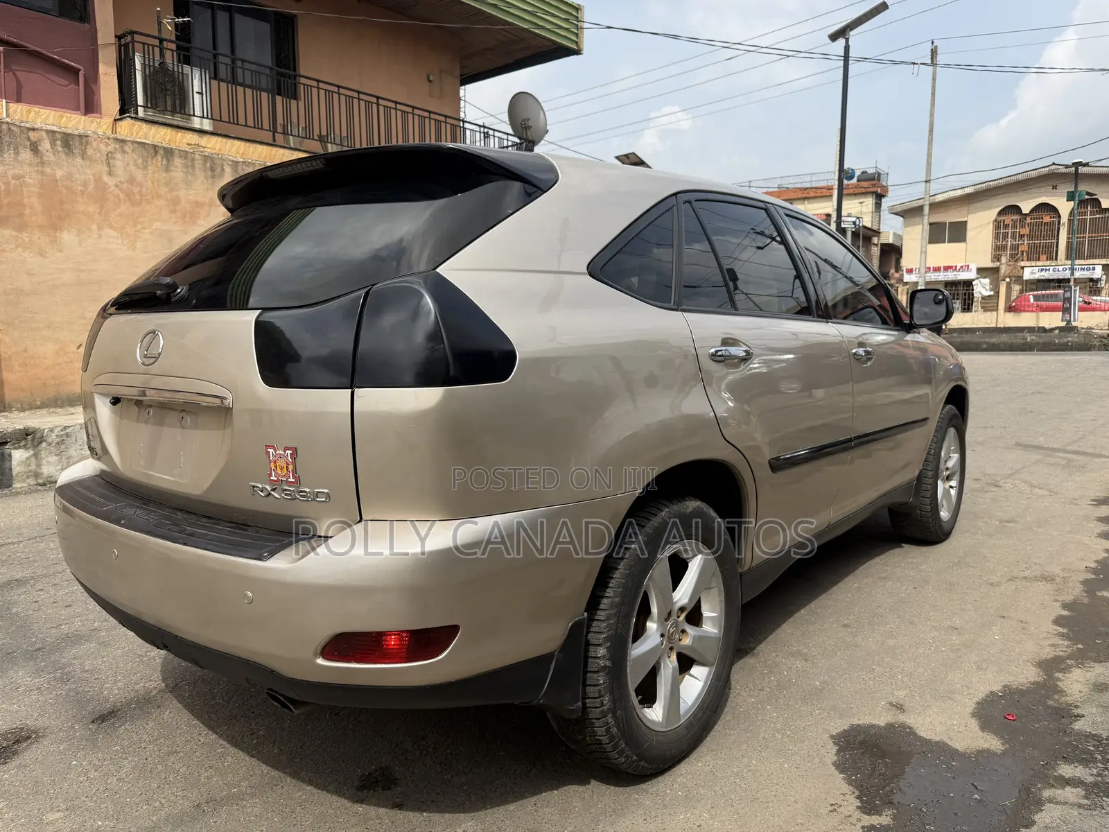Lexus RX 330 2006 Gold