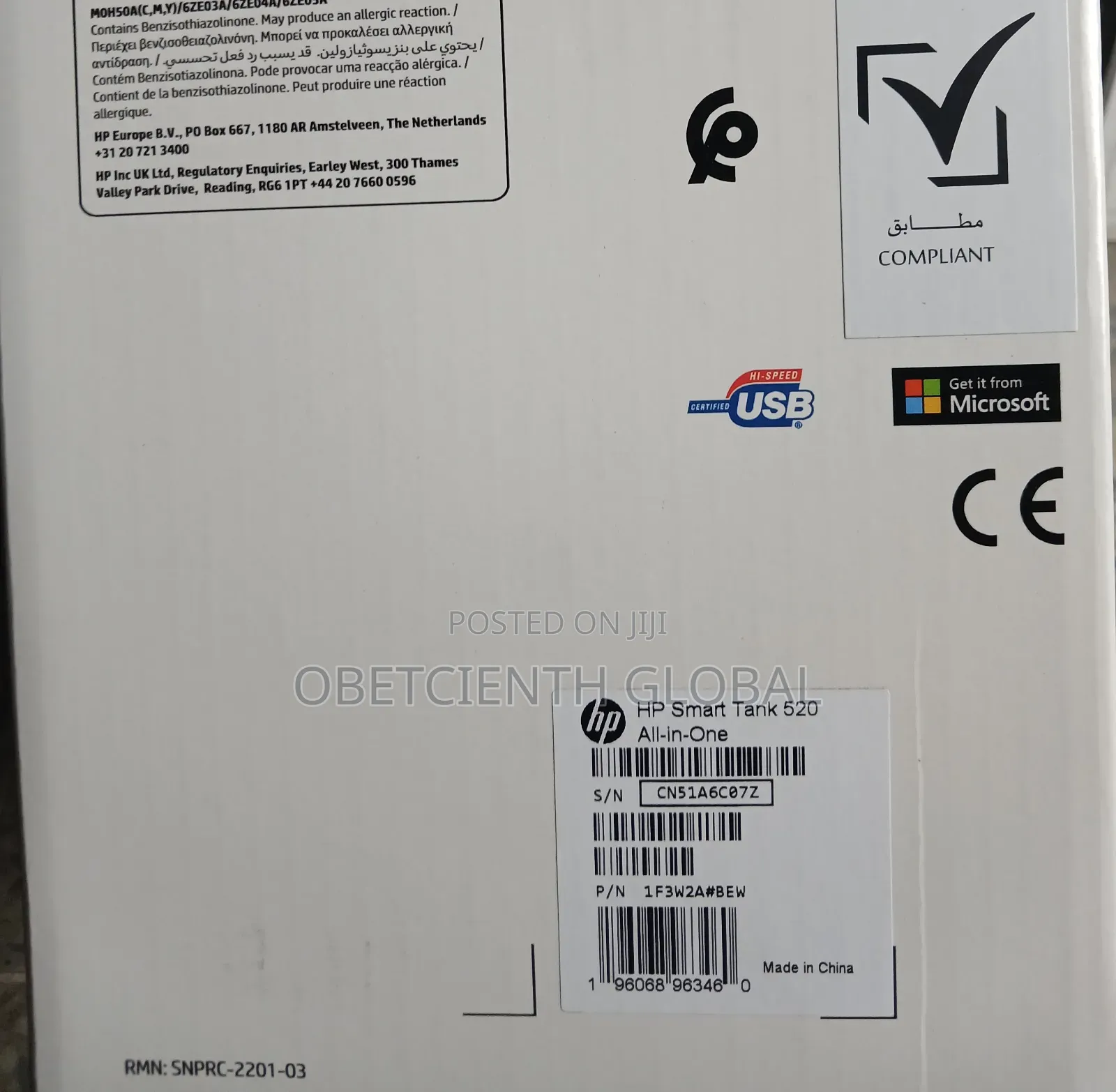 HP Smart Tank 520 Wireless Printer