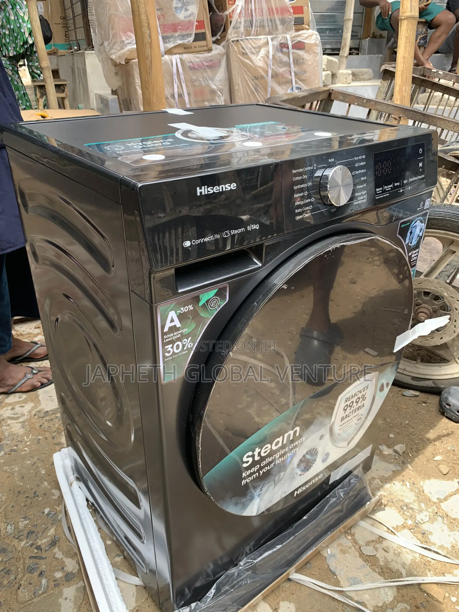 Hisense 8kg Automatic Washing Machine – Energy Saving