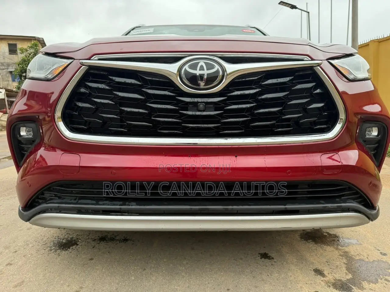Toyota Highlander Platinum 2021 Burgundy
