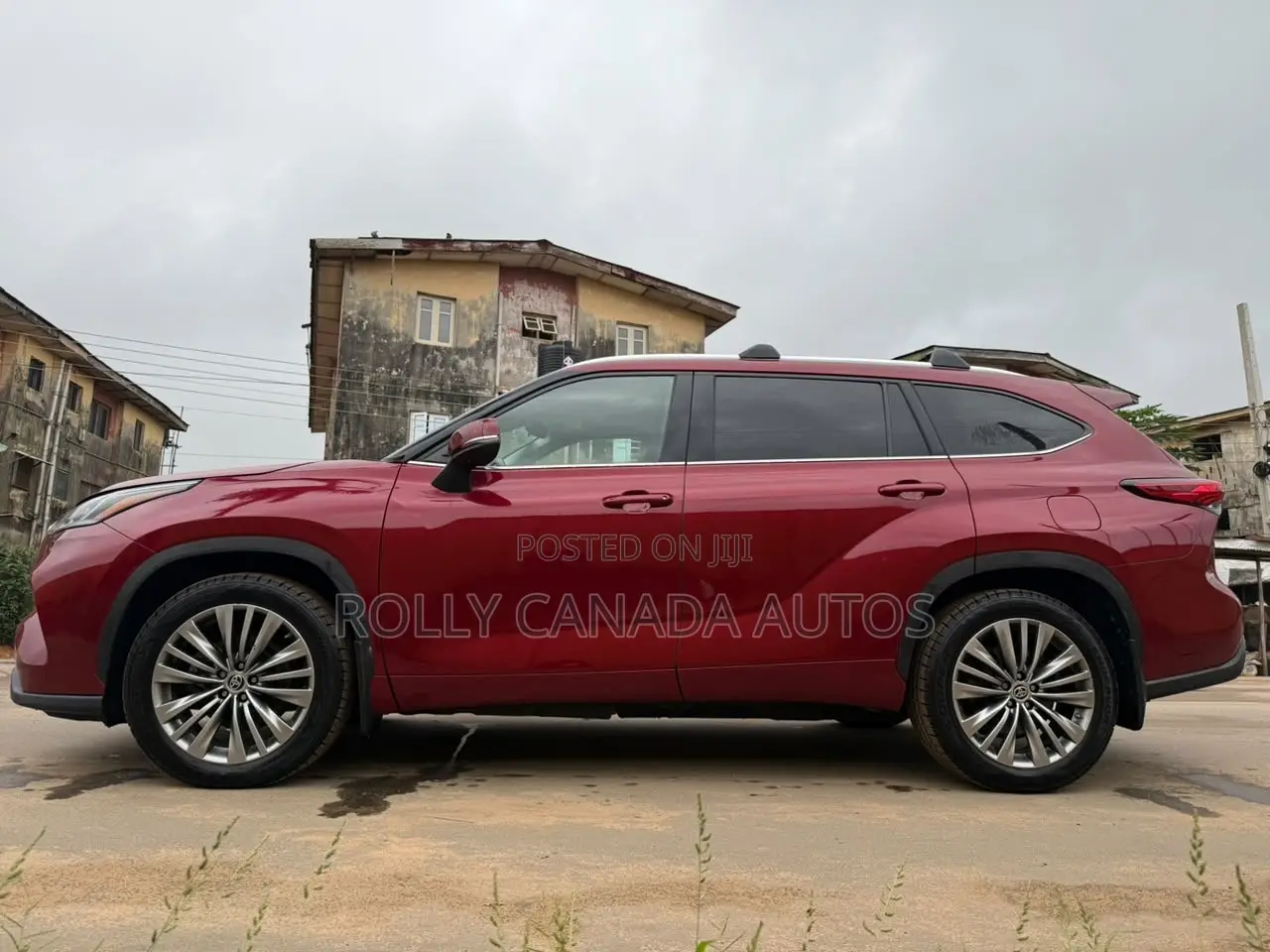 Toyota Highlander Platinum 2021 Burgundy
