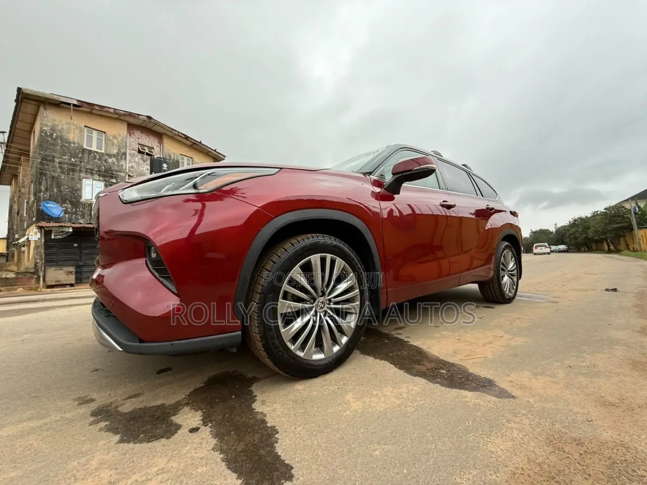 Toyota Highlander Platinum 2021 Burgundy