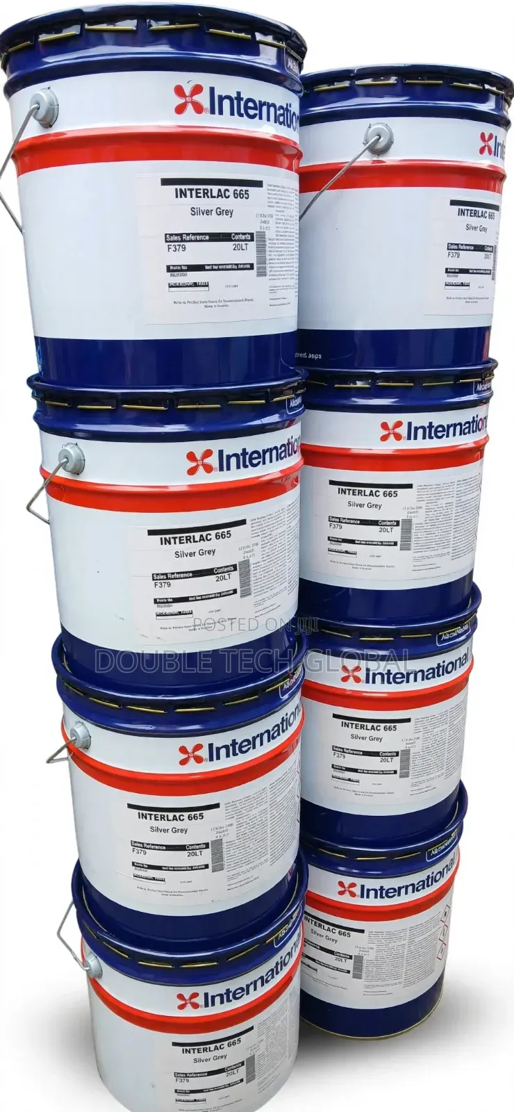 International Interlac 665 Silver Grey 20L F379 -Marine Paint