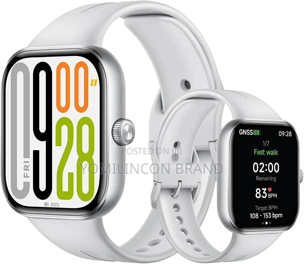 XIAOMI Redmi Watch 5 Active Smartwatch, 2.0" LCD Display- Matte Silver