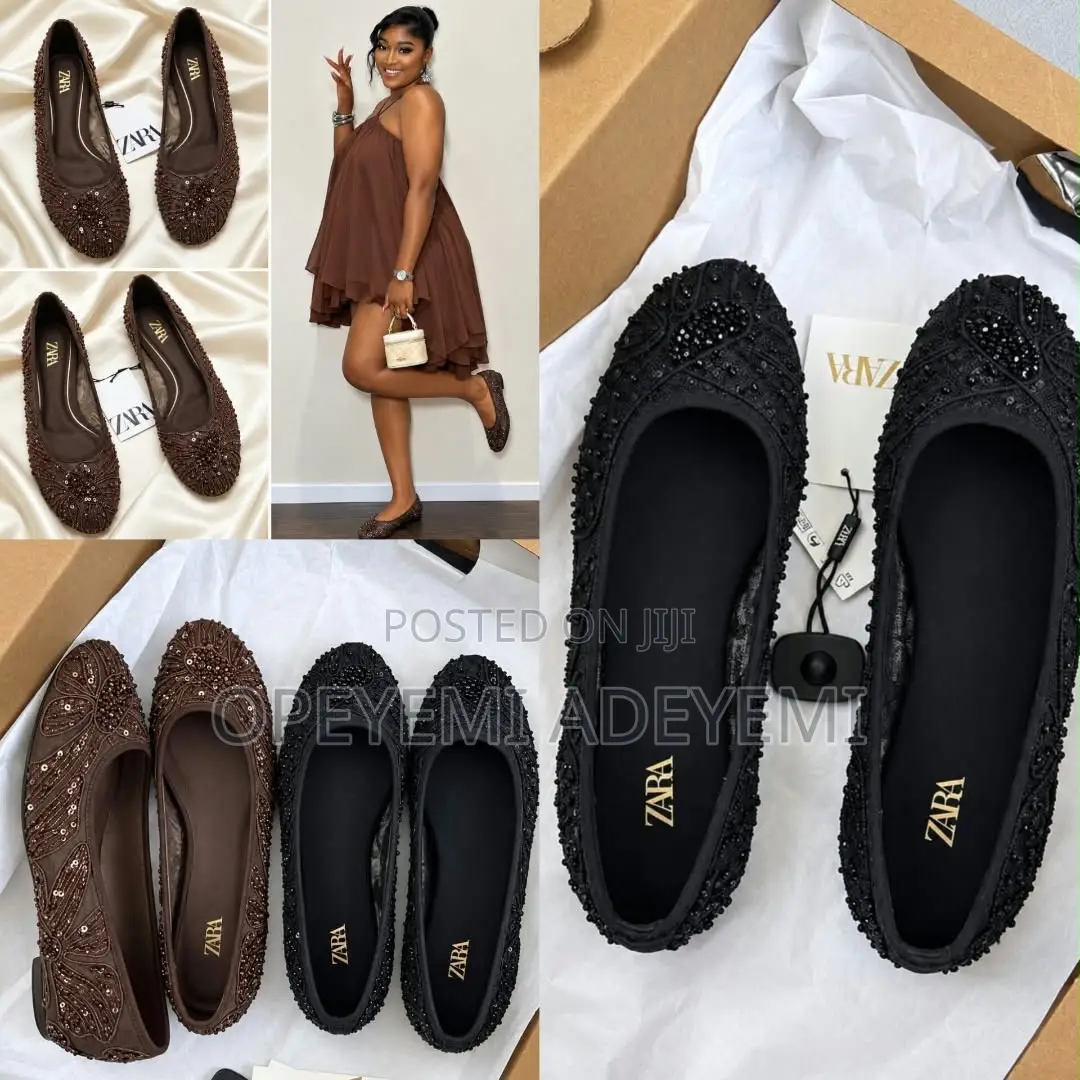 Stoned Zar Ballerina Shoe