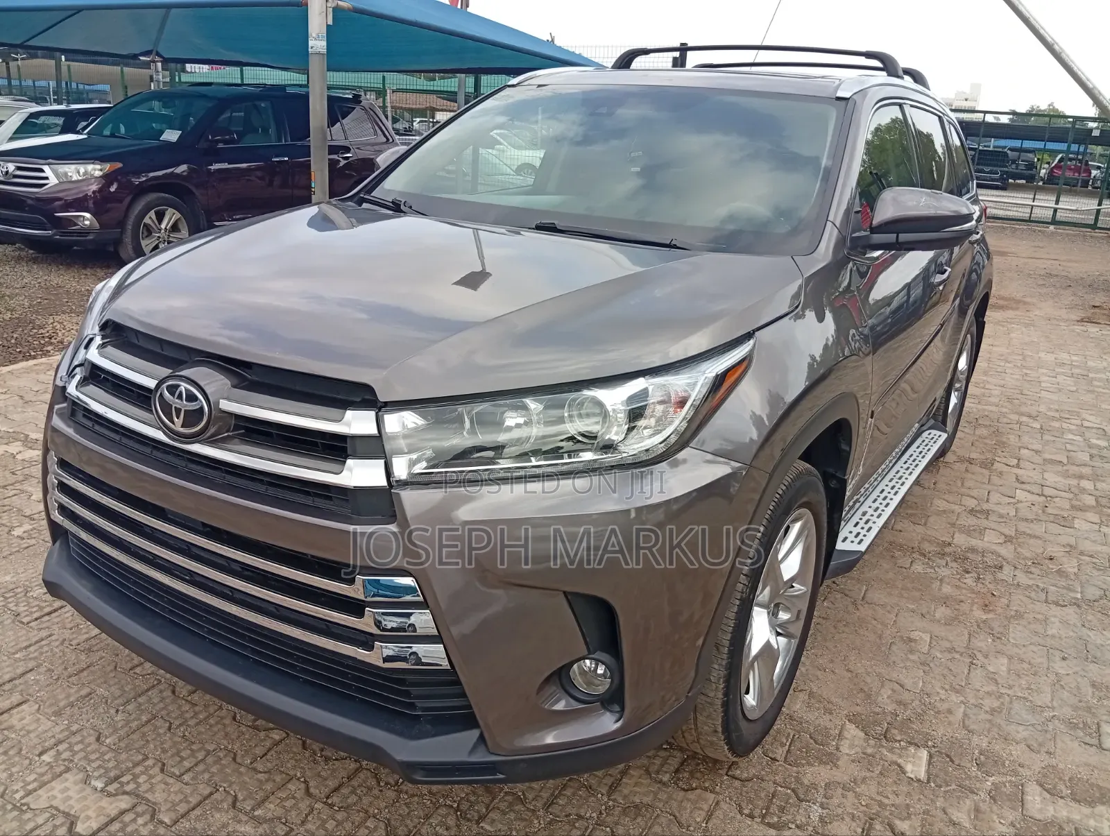 Toyota Highlander Limited 4x2 V6 (3.5L 6cyl 8A) 2018 Gray