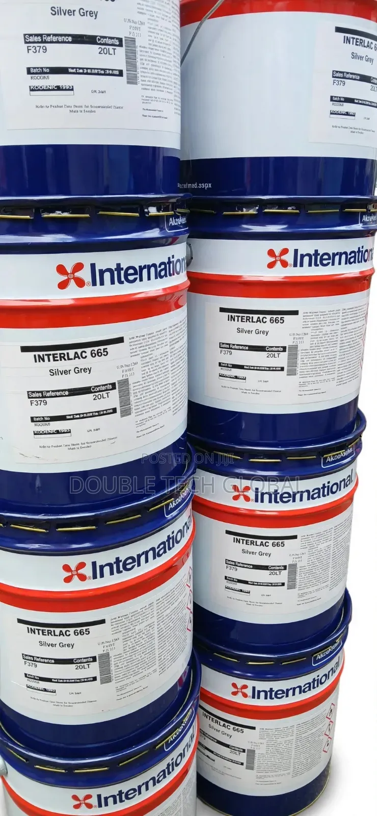International Interlac 665 Silver Grey 20L F379 -Marine Paint