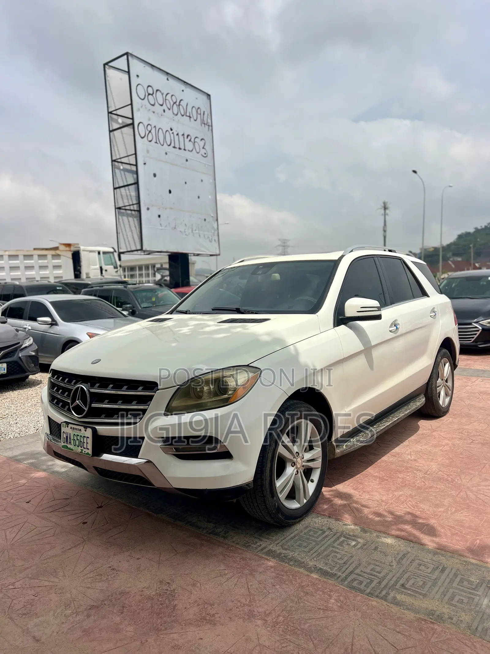 Mercedes-Benz M Class 2014 White