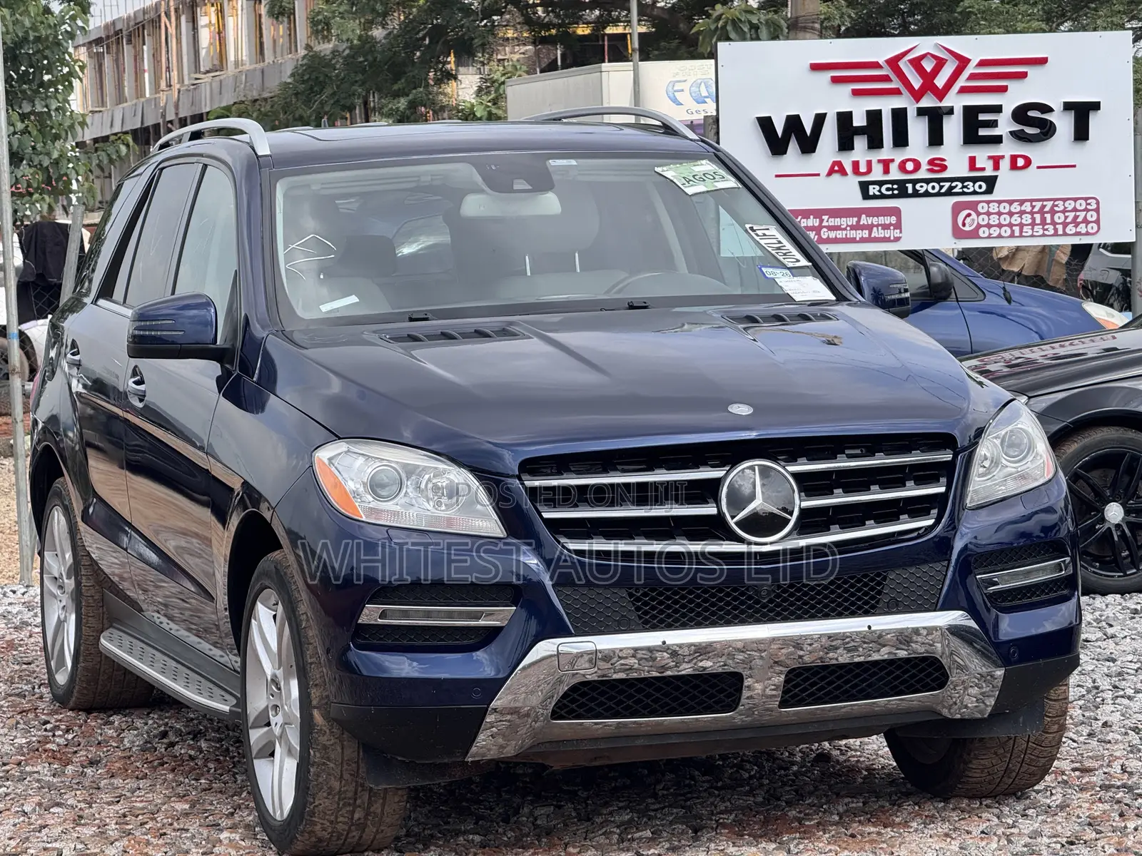 Mercedes-Benz M Class ML350 4dr SUV (3.5L 6cyl 7A) 2015 Blue