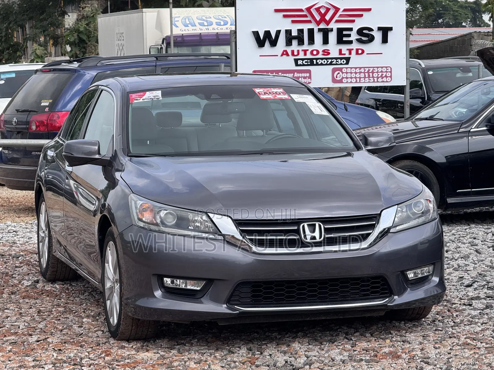 Honda Accord EX-L 4dr Sedan FWD (2.4L 4cyl 2A) 2013 Gray
