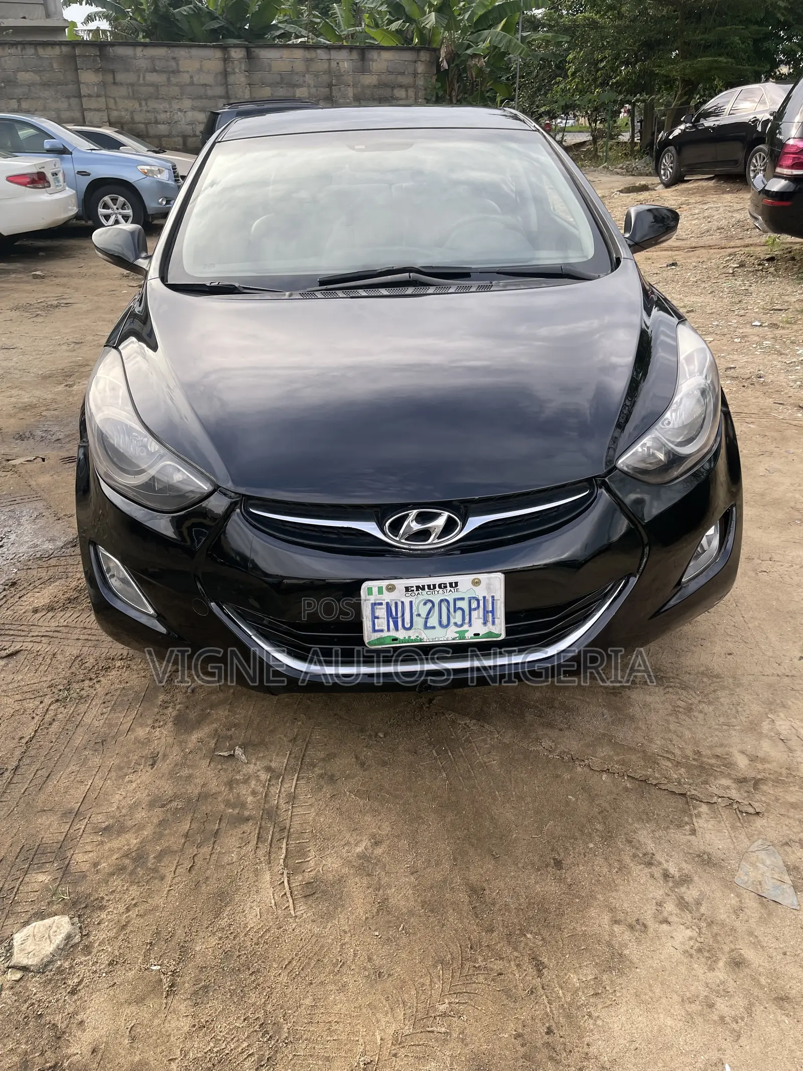 Hyundai Elantra GLS Sedan FWD (1.8L 4cyl 6A) 2013 Black