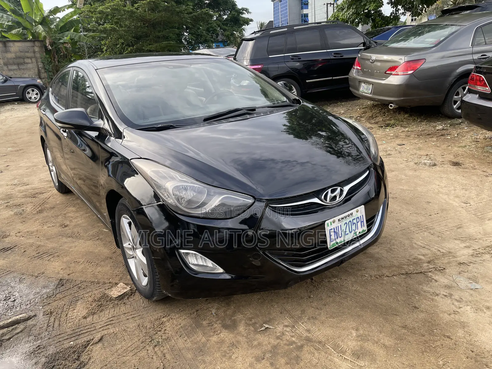 Hyundai Elantra GLS Sedan FWD (1.8L 4cyl 6A) 2013 Black