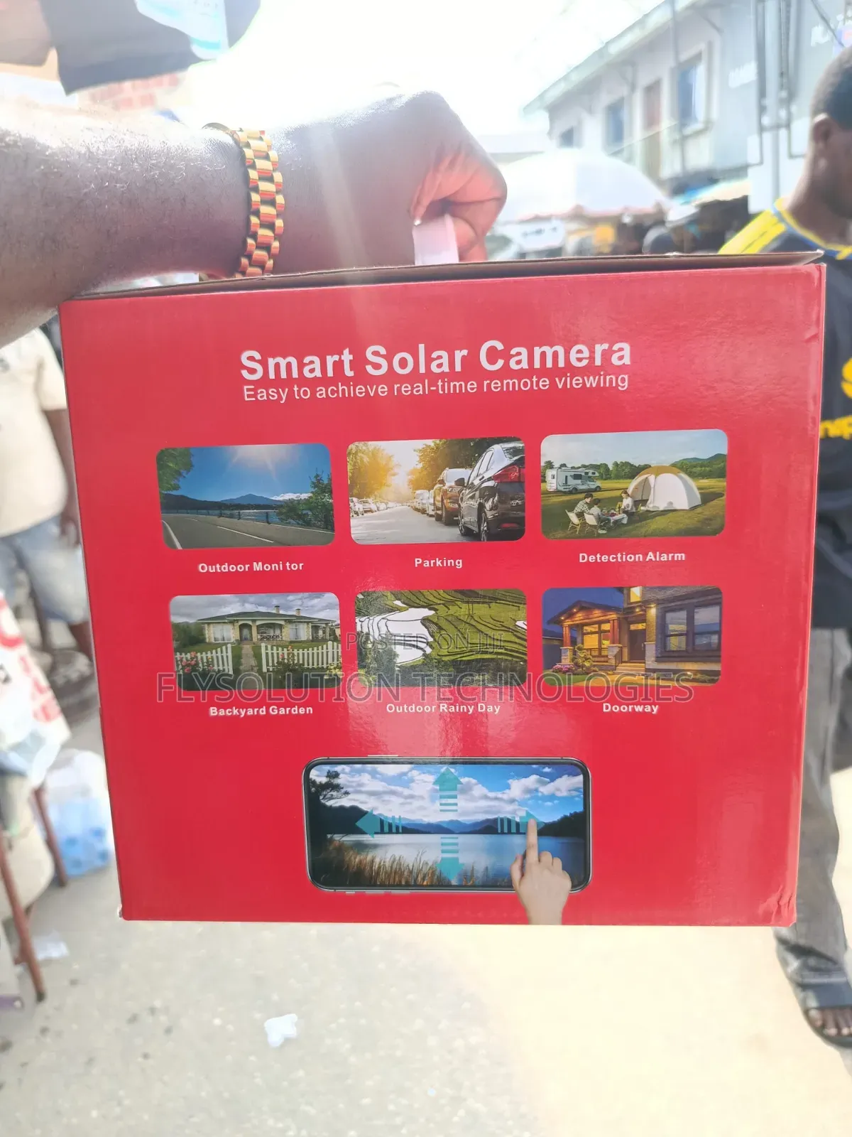 Hippoint V380 P31 Ultra HD Low Power Solar PTZ 3 Lens 4G Camera
