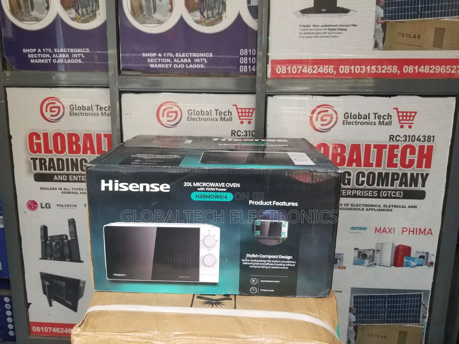 Hisense Microwave 20l 700w (H20mows10)