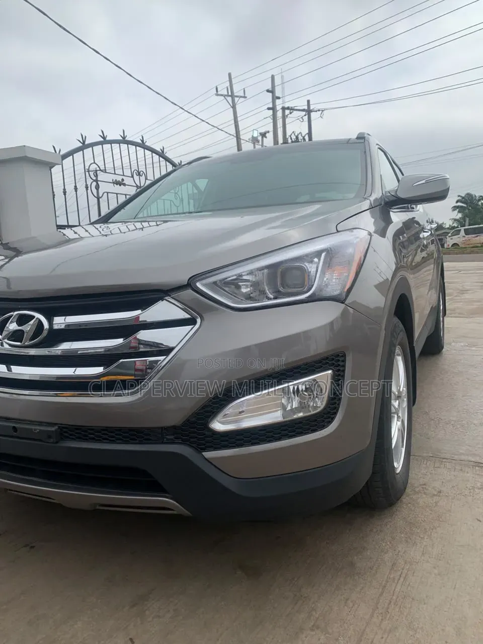 Hyundai Santa Fe Limited AWD 2016 Brown