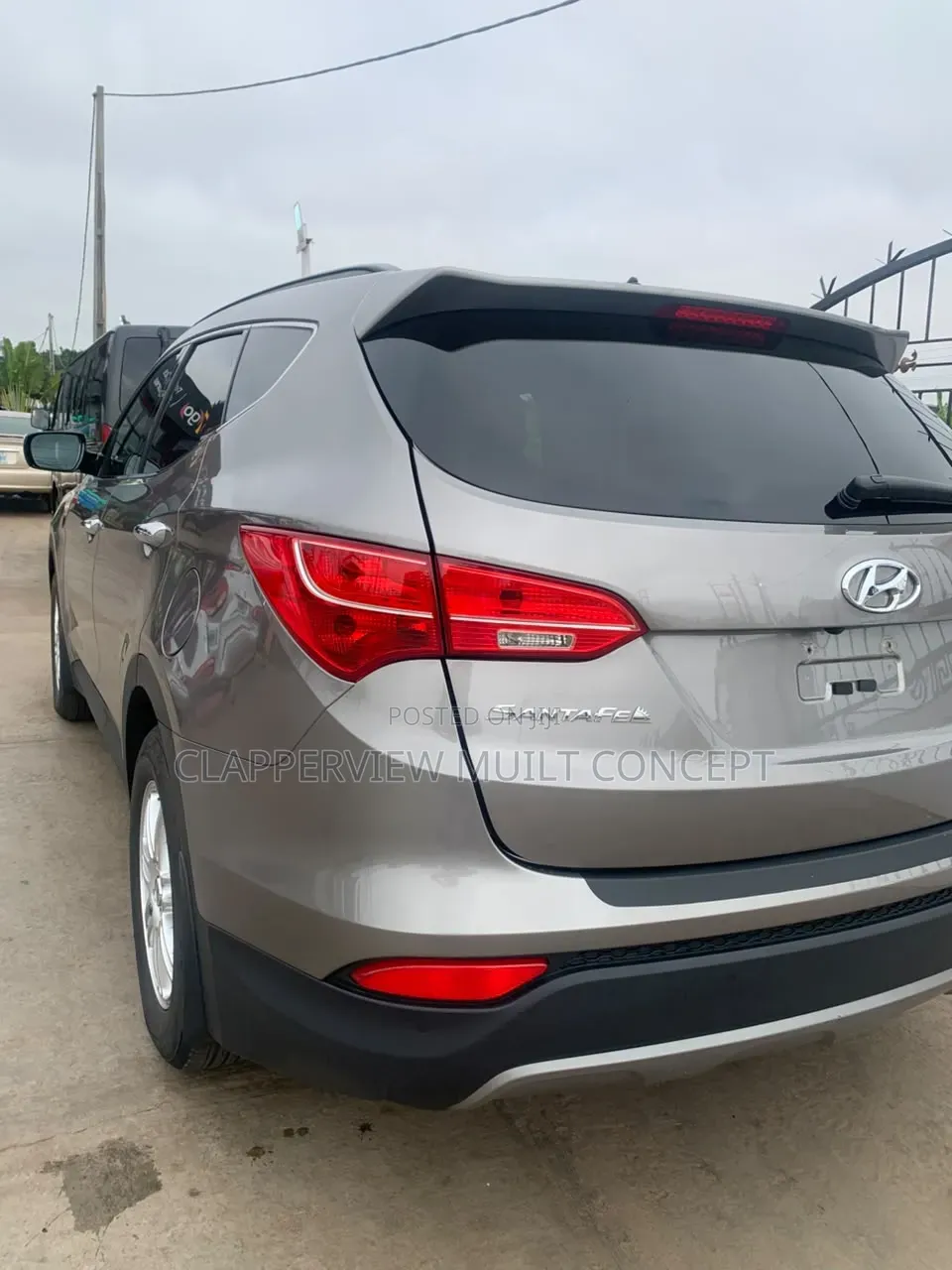 Hyundai Santa Fe Limited AWD 2016 Brown