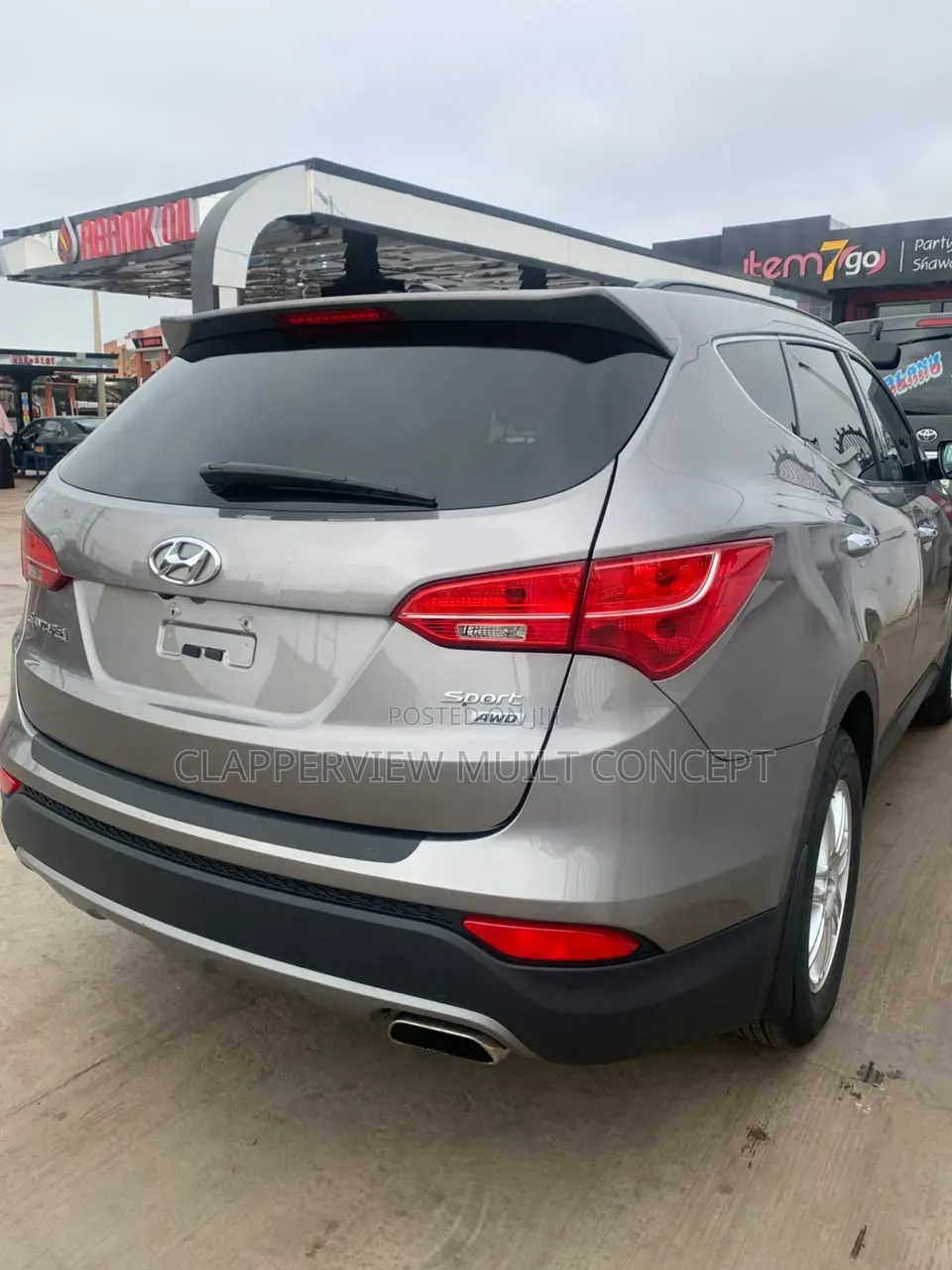 Hyundai Santa Fe Limited AWD 2016 Brown