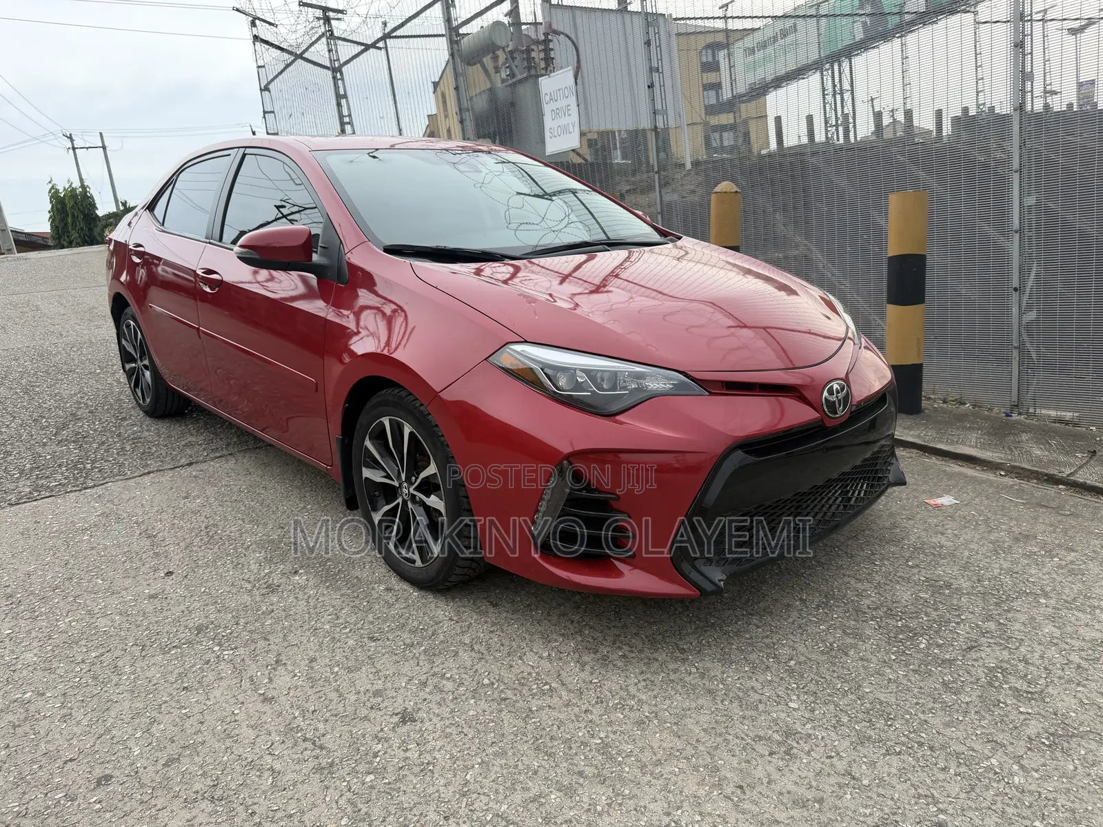 Toyota Corolla XSE (1.8L 4cyl 2A) 2018 Red