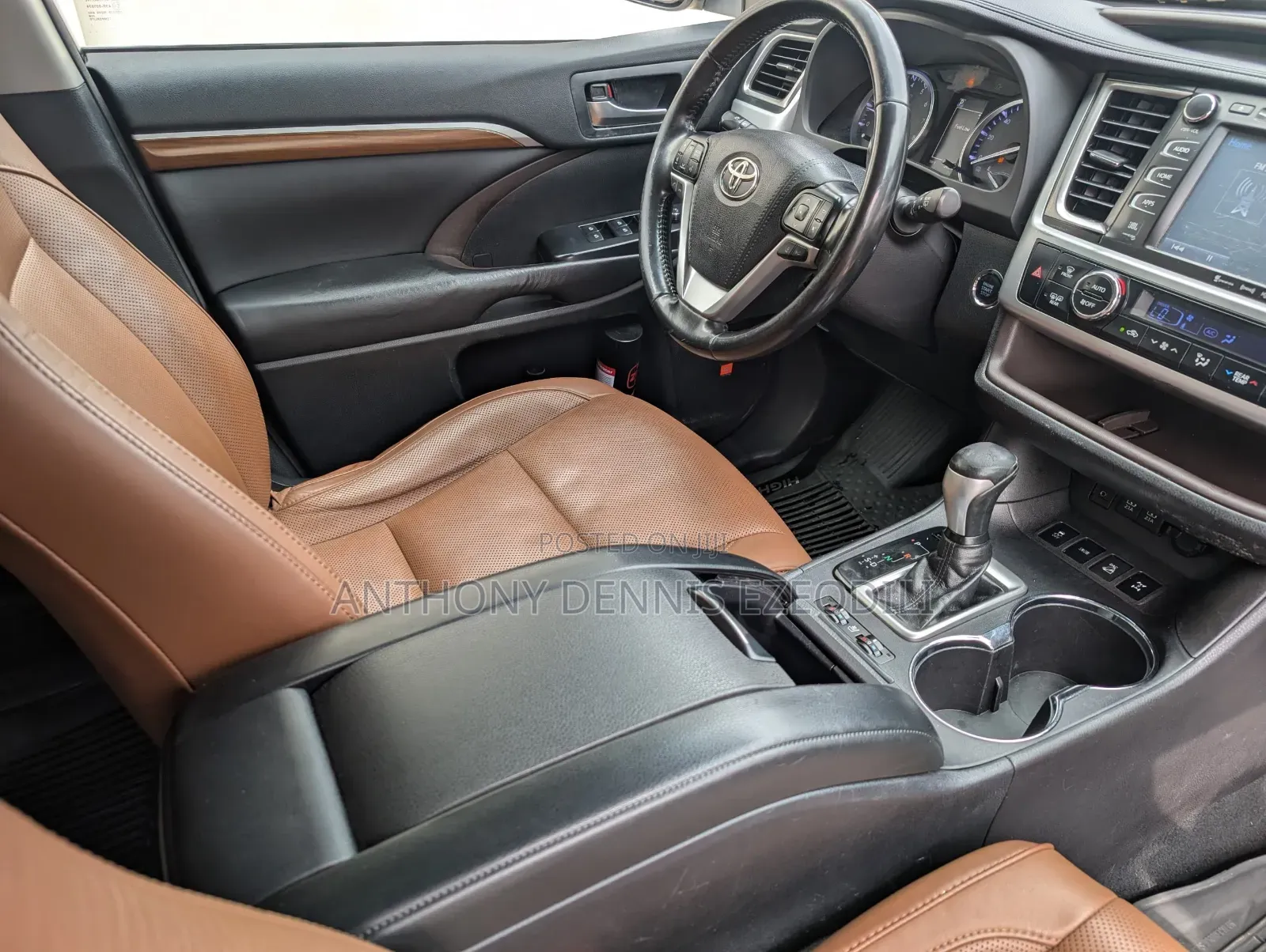 Toyota Highlander Limited Platinum 4x4 V6 (3.5L 6cyl 8A) 2018 White