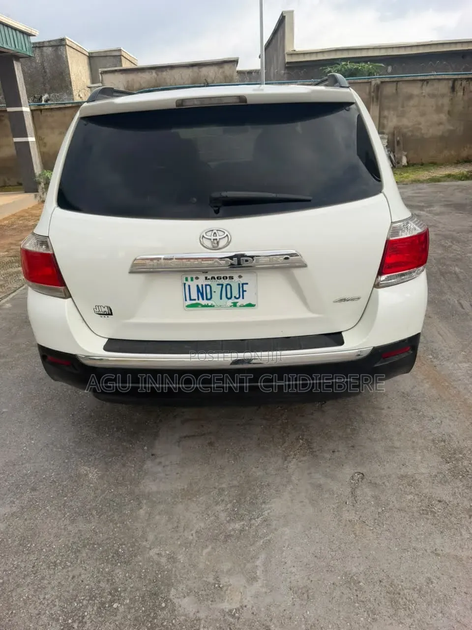 Toyota Highlander 2013 White