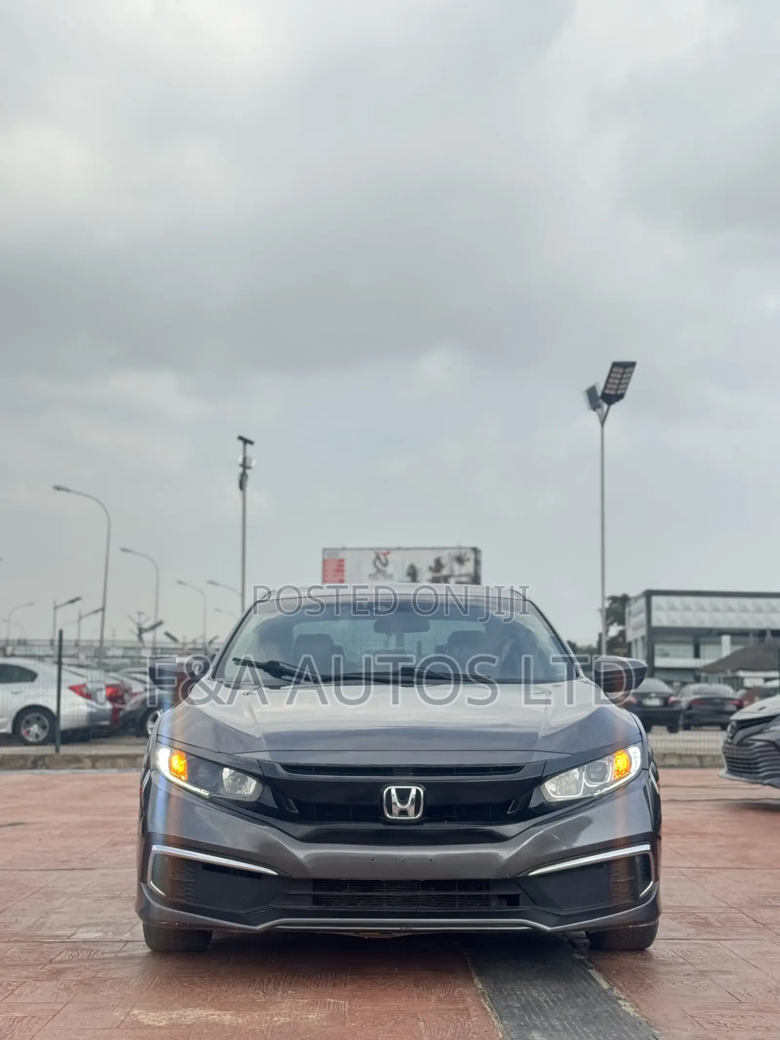 Honda Civic EX Sedan 2019 Gray