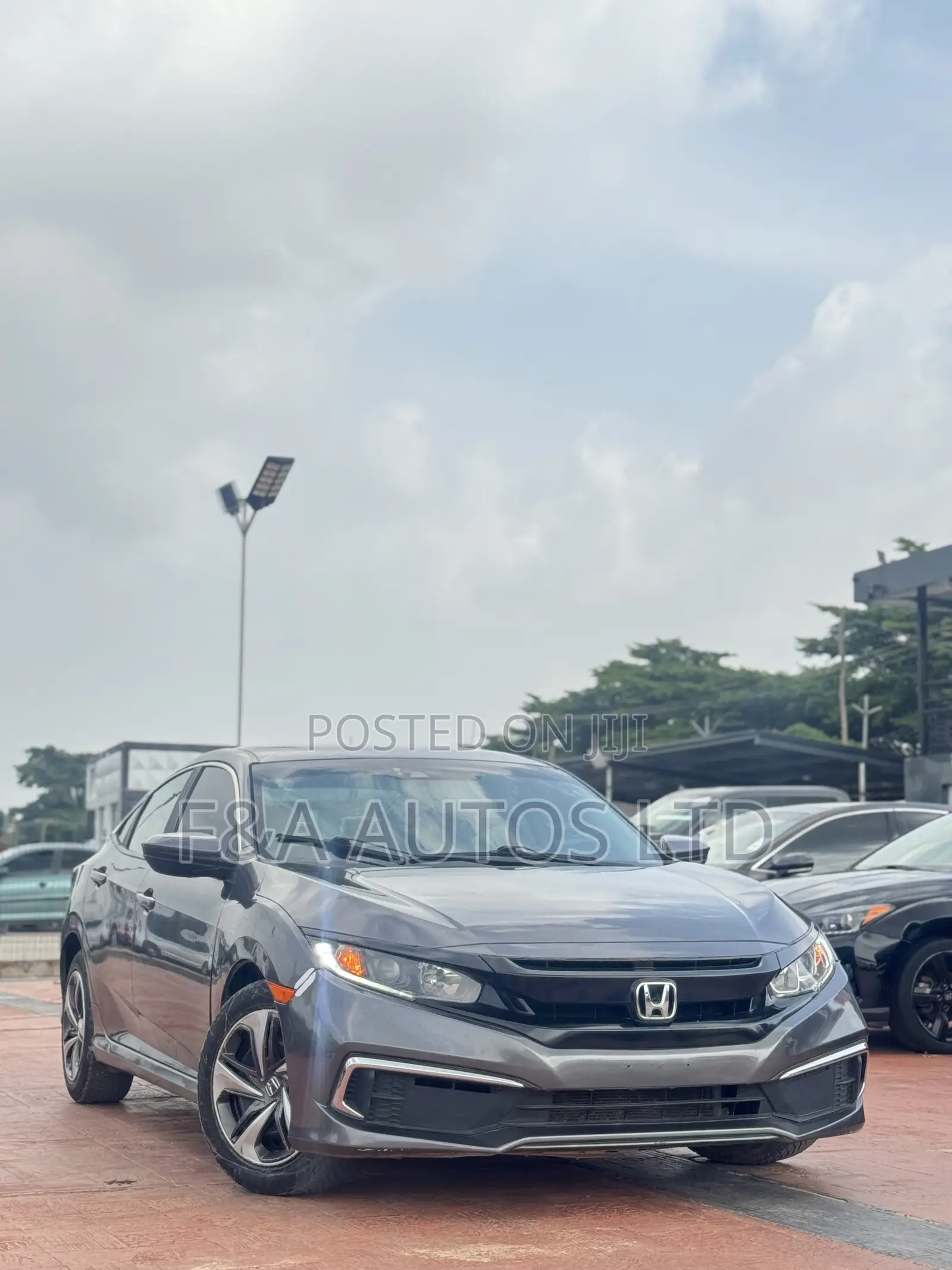Honda Civic EX Sedan 2019 Gray