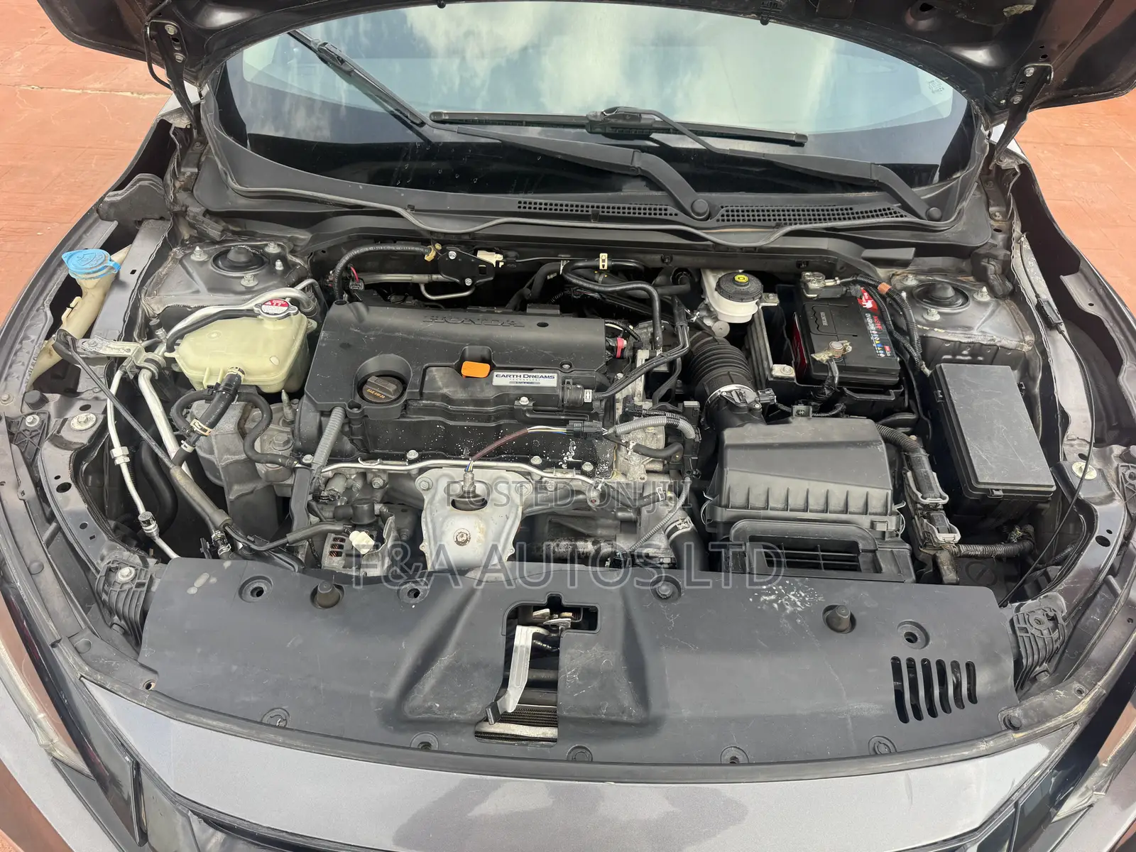 Honda Civic EX Sedan 2019 Gray