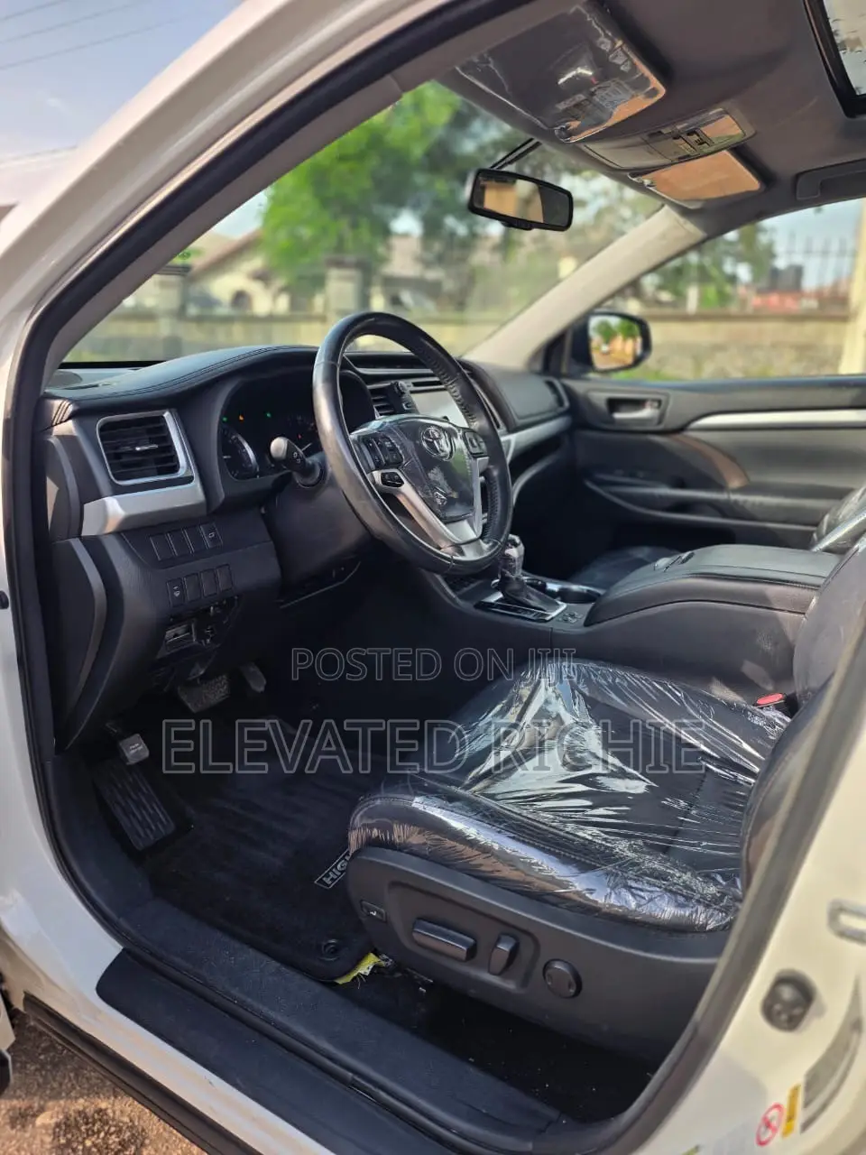 Toyota Highlander XLE V6 4x2 (3.5L 6cyl 6A) 2016 White