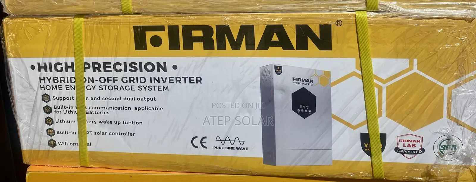 Firman 3.5kva Hybrid Transformerless 24v