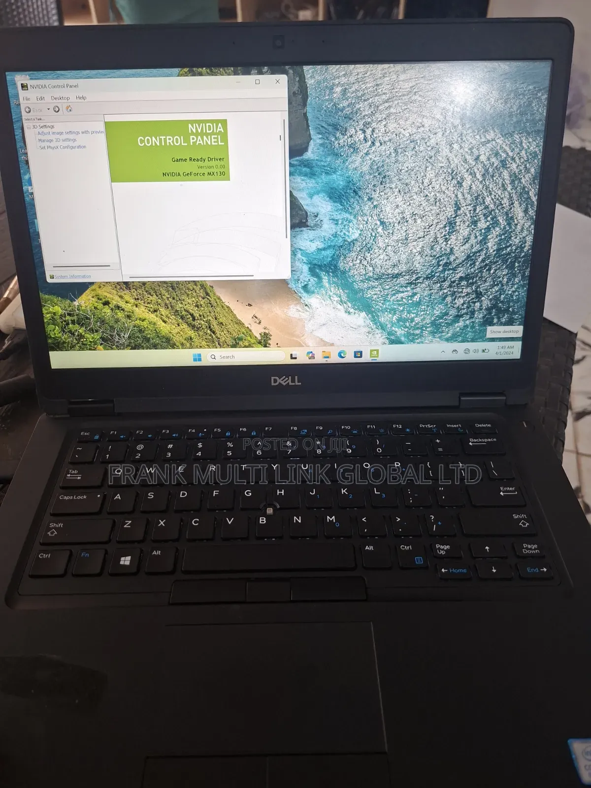 Laptop Dell Latitude 5491 8GB Intel Core i7 SSD 256GB