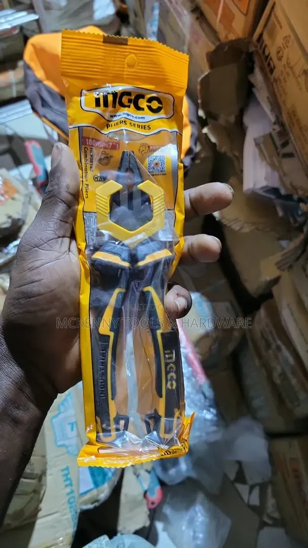 JcTop 8-Inch Combination Pliers – Chrome Vanadium Steel | Strong Grip