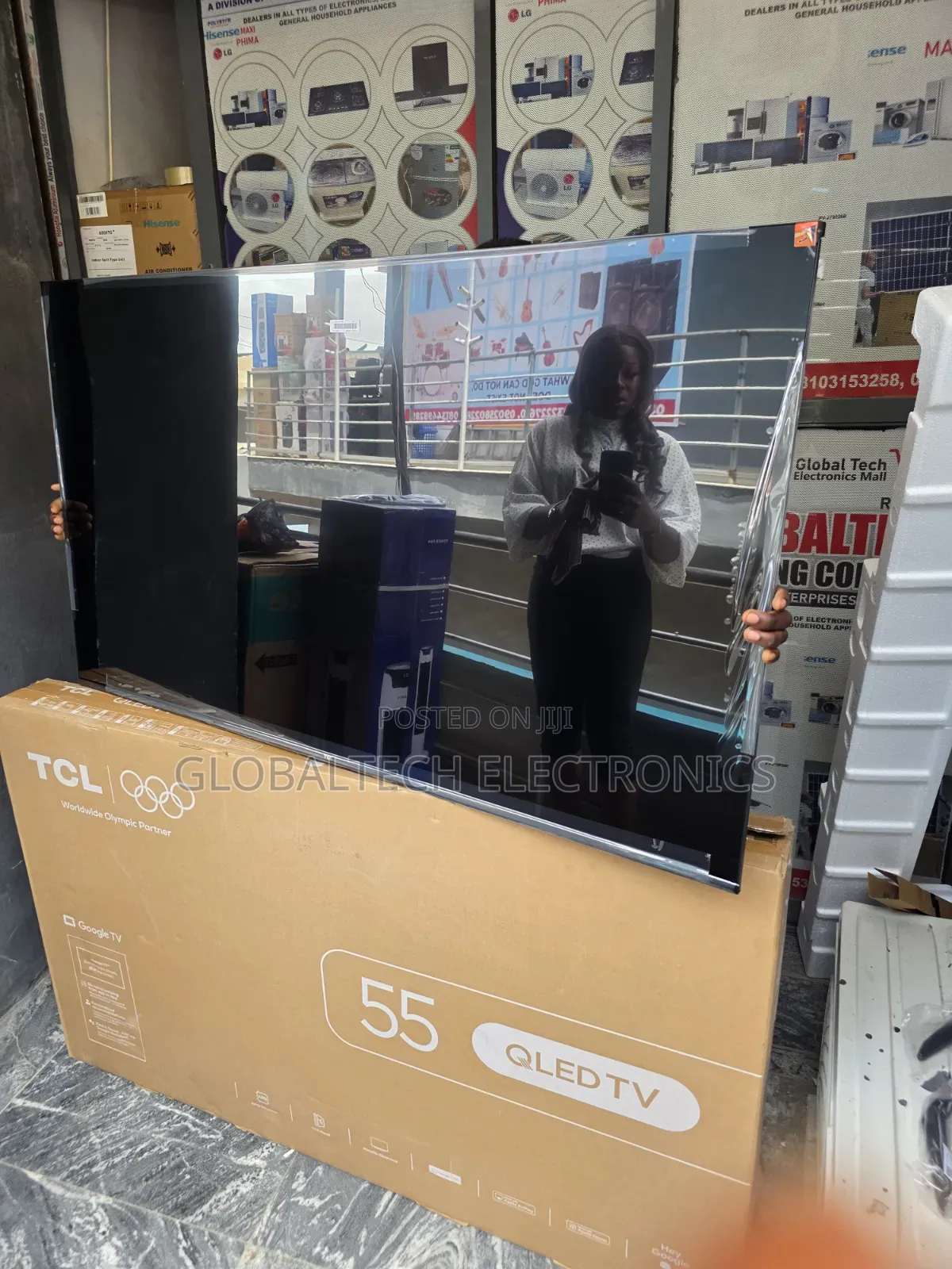TCL 55-Inch Qled 4k Smart TV – Model 55t6d