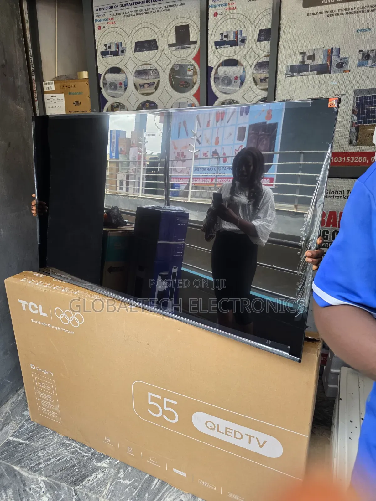 TCL 55-Inch Qled 4k Smart TV – Model 55t6d