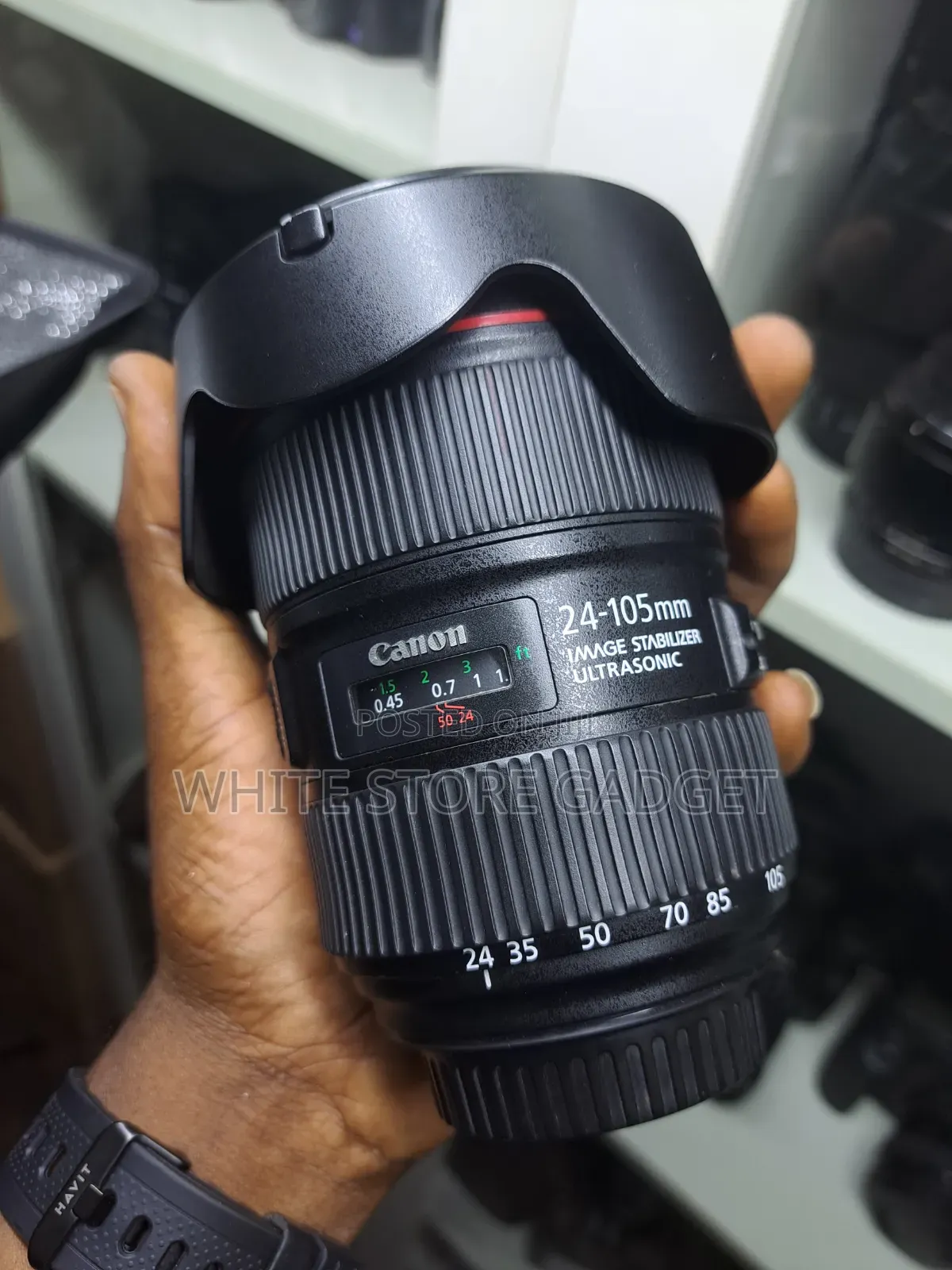 Canon EF 24-105mm F/4l IS II USM Zoom Camera Lens