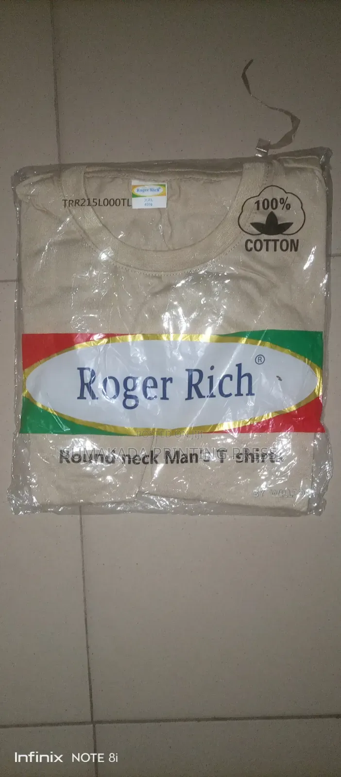 Roger Rich Round-Neck T-Shirts | Quality Tees, M–XXL