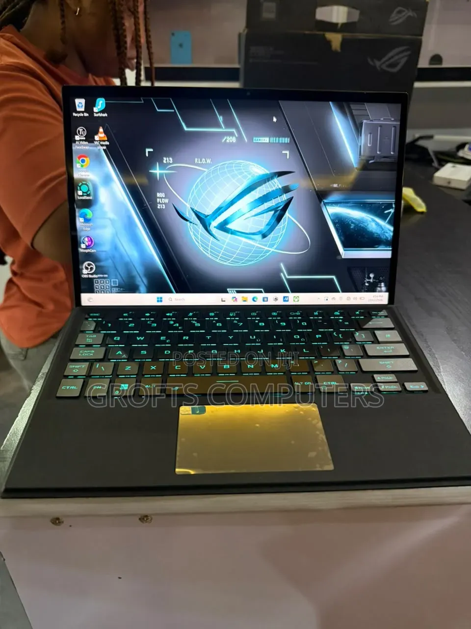 Laptop Asus ROG Flow Z13 16GB Intel Core i9 SSD 1T