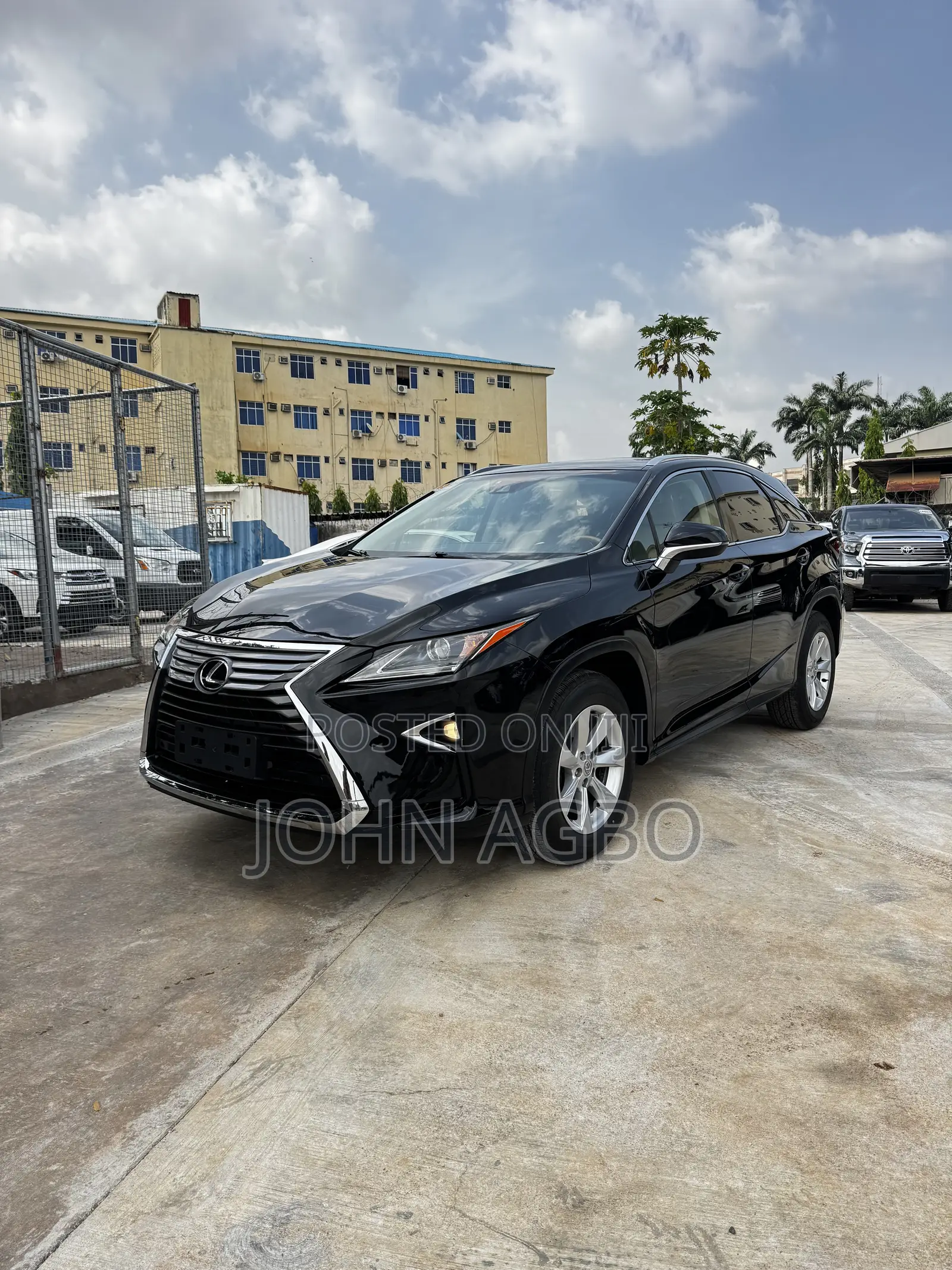 Lexus RX 350 FWD 2017 Black