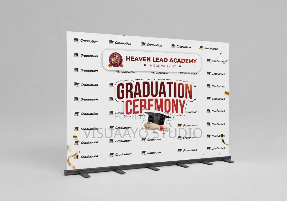 Banner Backdrop Printing in Nigeria | Custom Event & Branded Backdrops